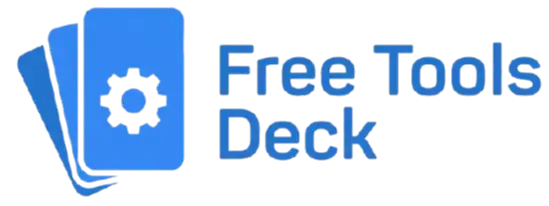 Free Tools Deck